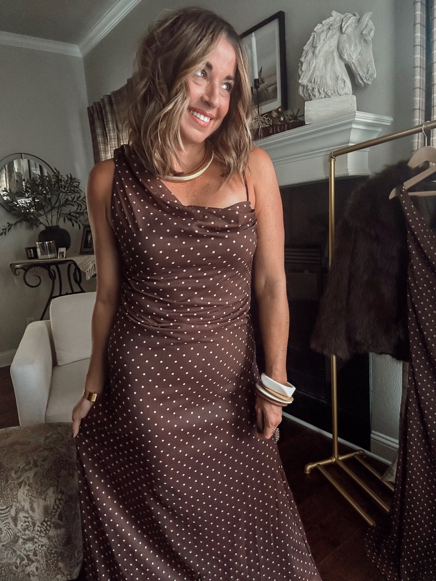 Pretty Woman Polka Dot Dress