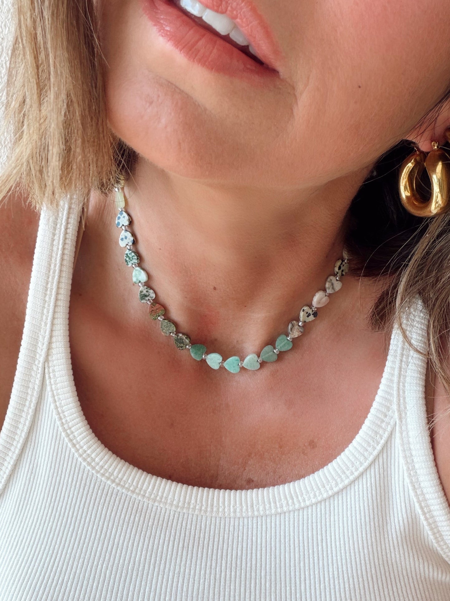 Southwest Dainty Heart Necklace