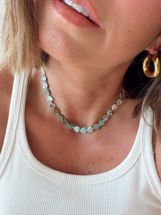 Southwest Dainty Heart Necklace