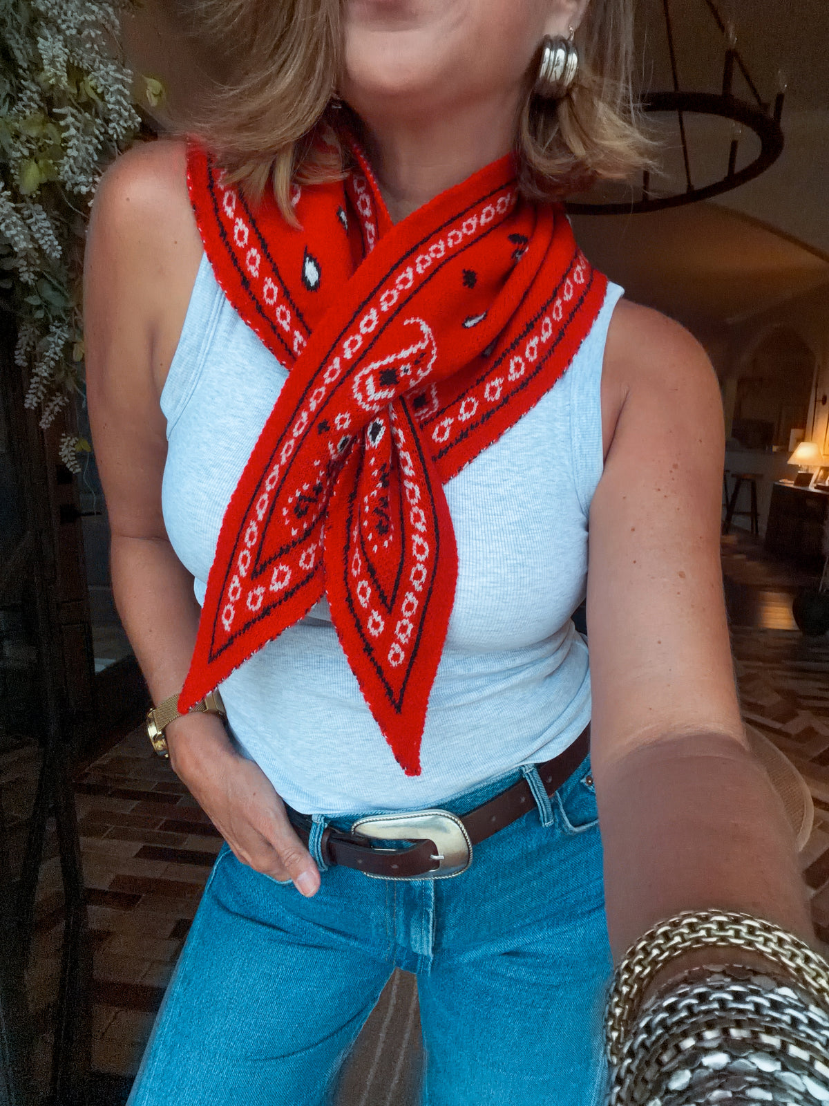 The Muse Keyhole Scarf
