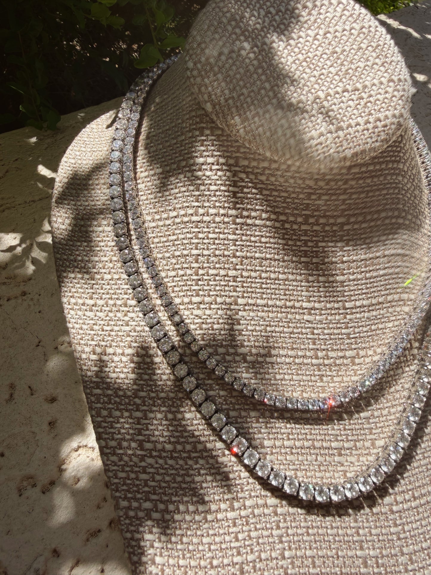 Luxe Line Tennis Necklace
