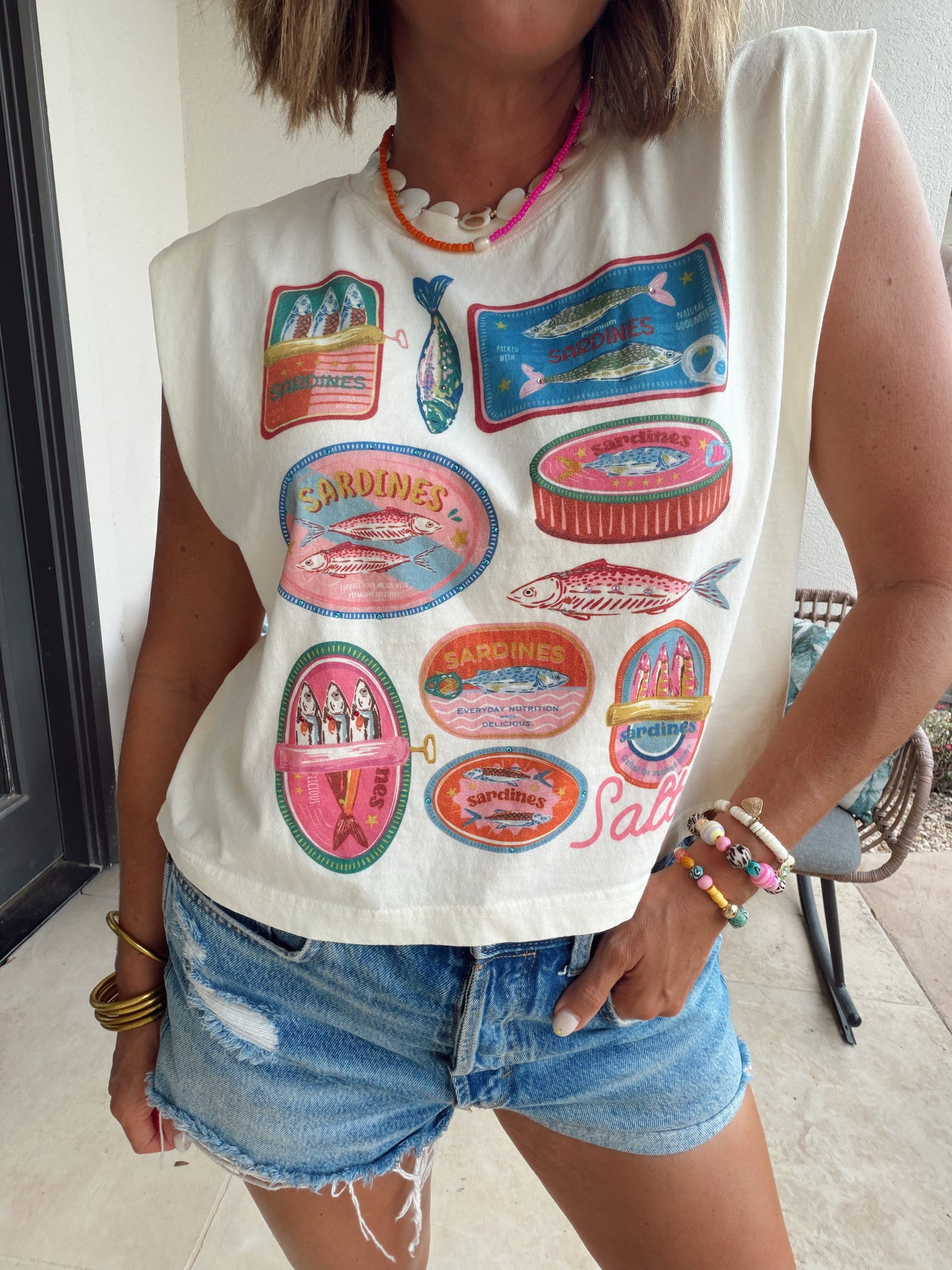 Salty Summer Muscle Tee