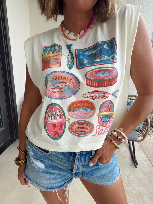 Salty Summer Muscle Tee