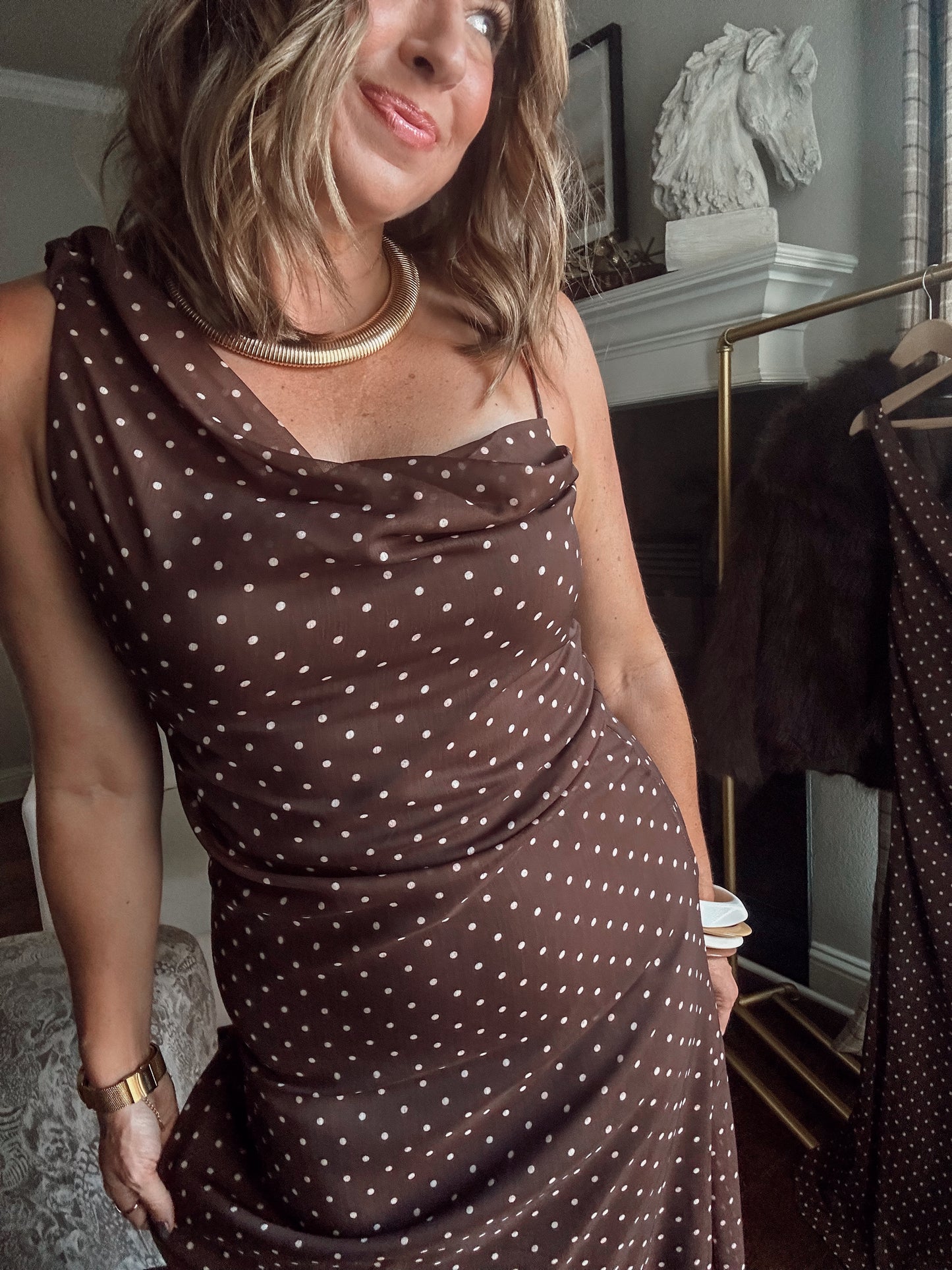 Pretty Woman Polka Dot Dress