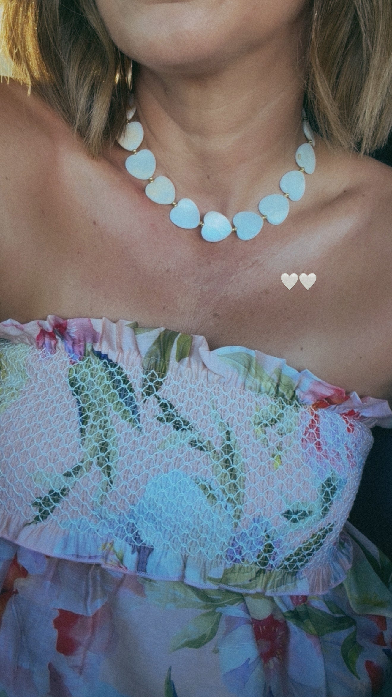 “My Heart” Pearl Necklace