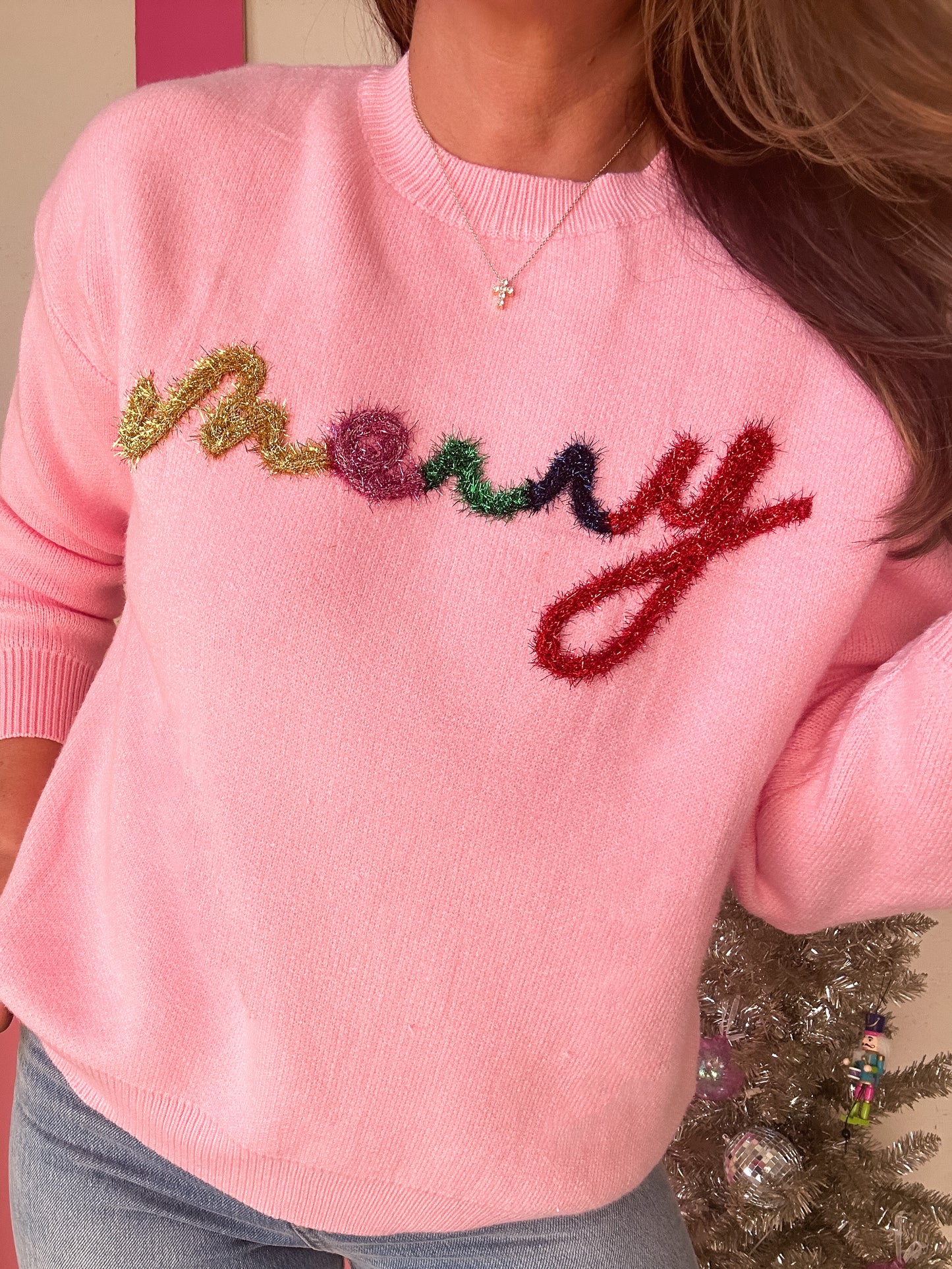 Merry Pinkmas Sweater