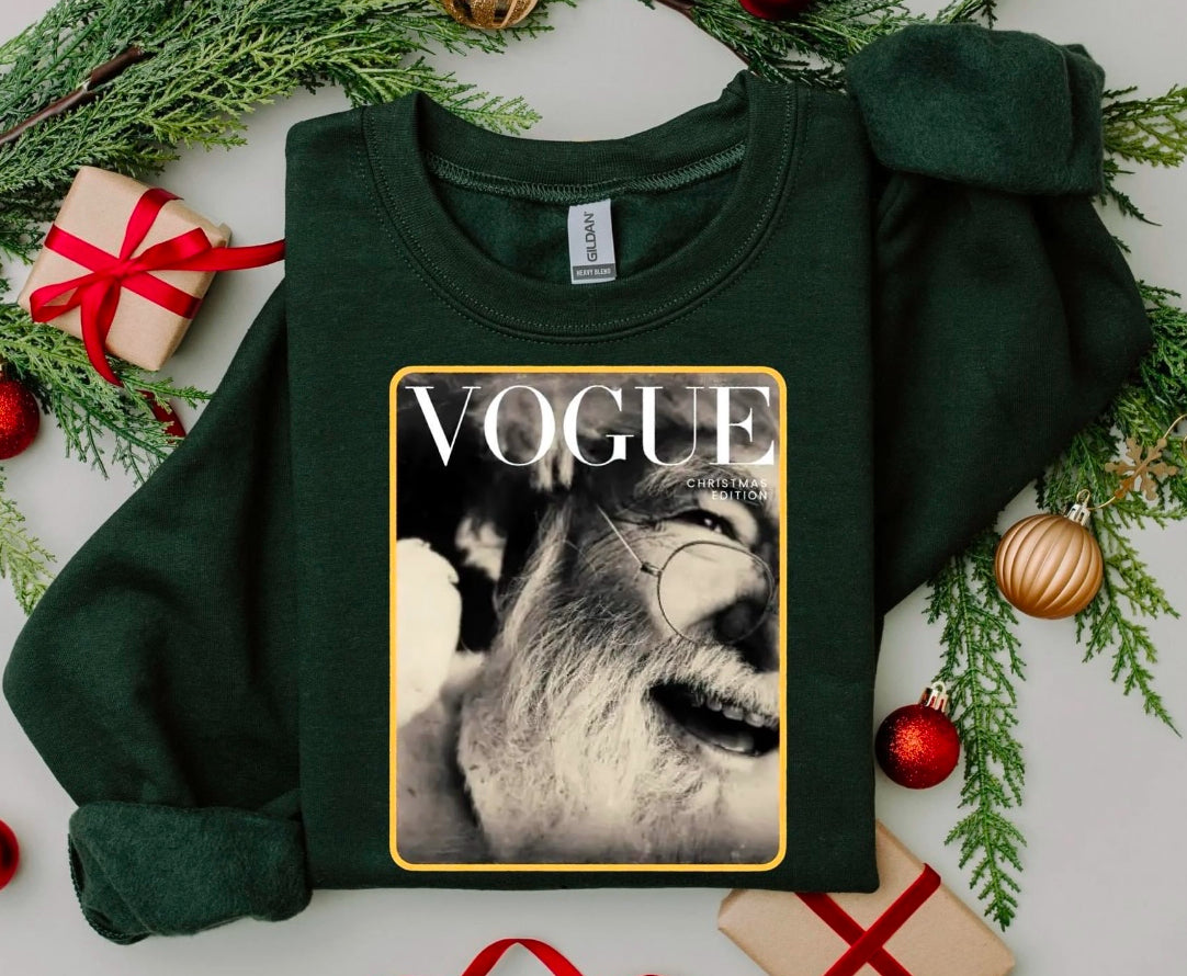 Santa Vogue Sweatshirt