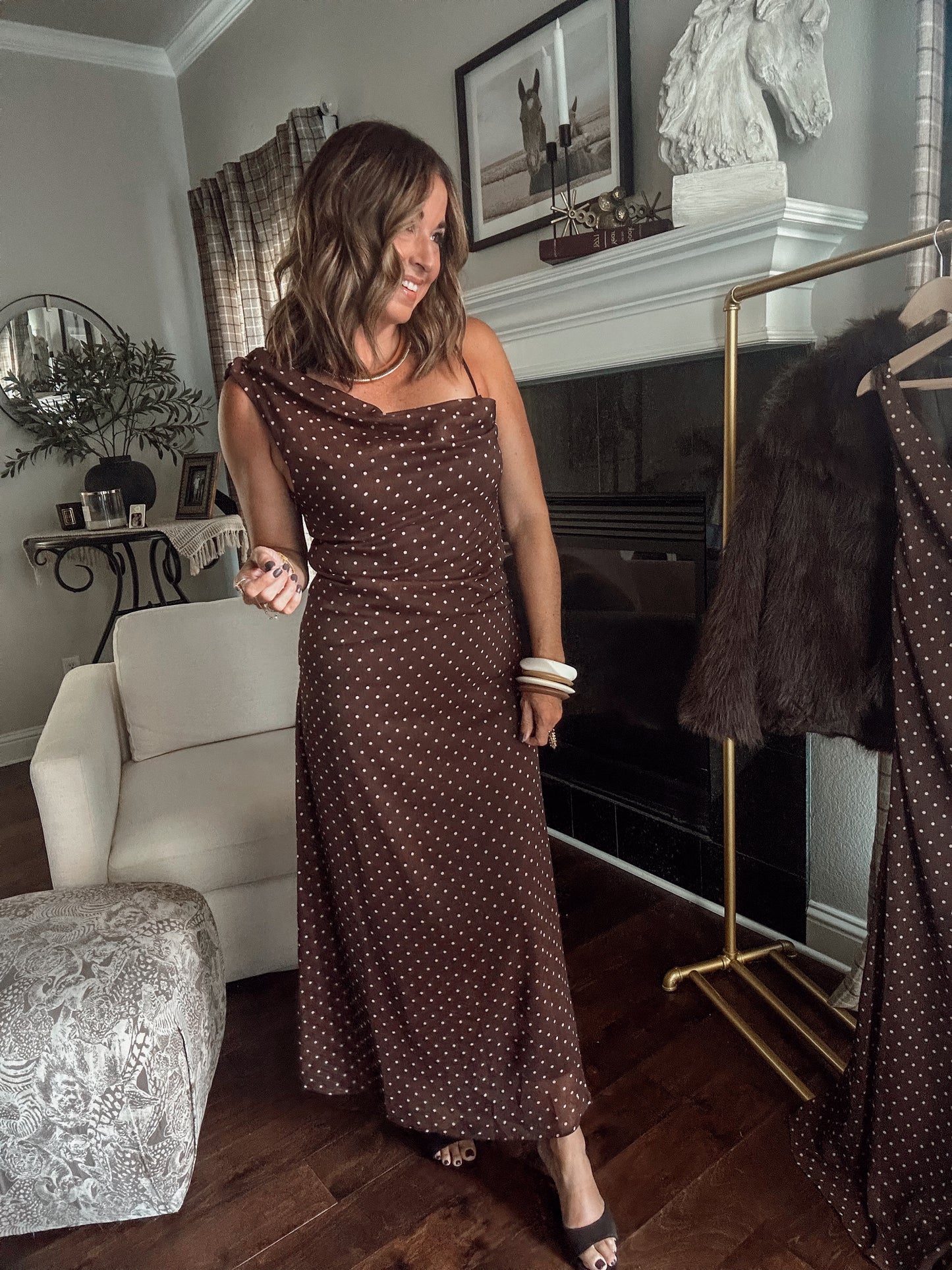 Pretty Woman Polka Dot Dress