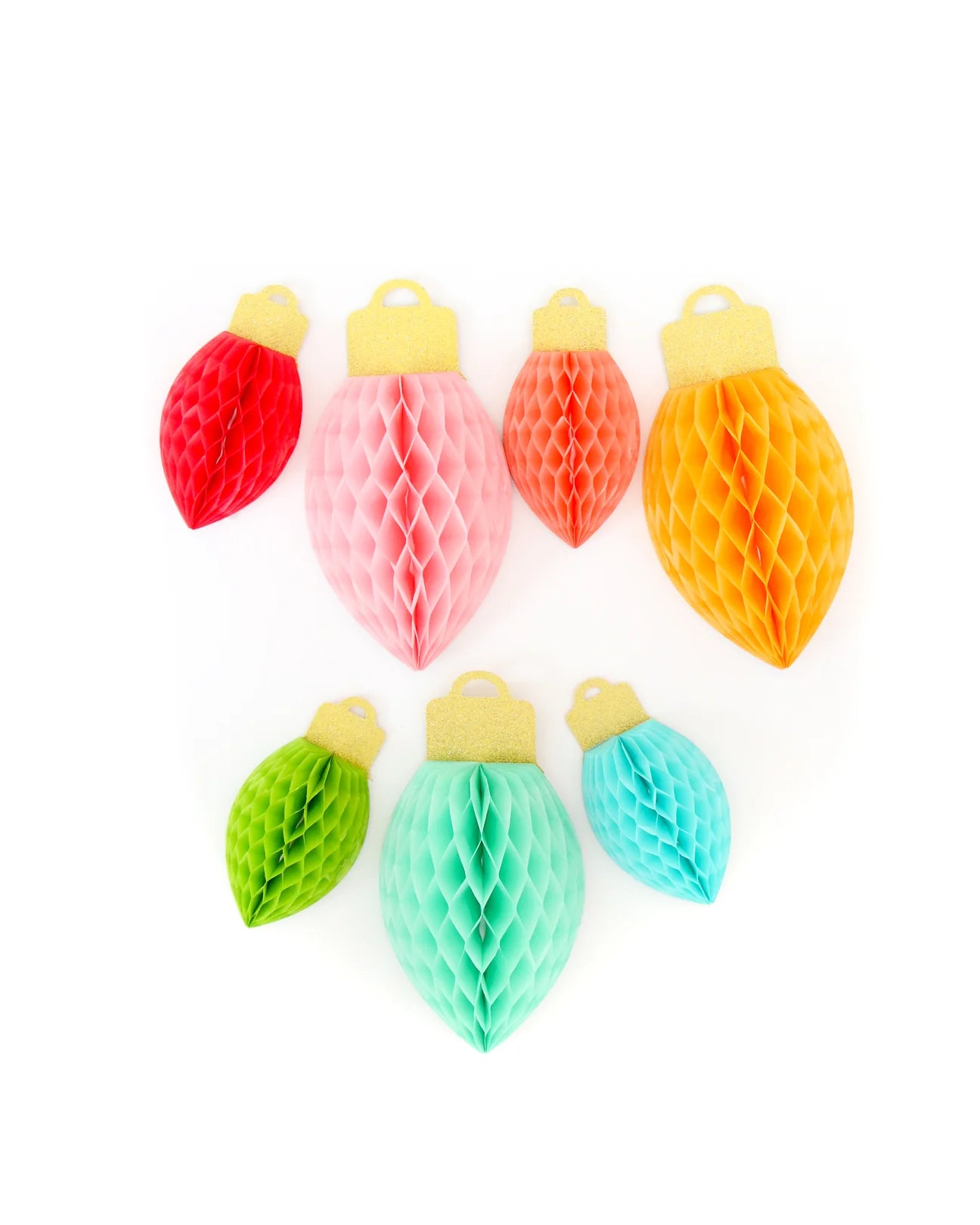 Honeycomb Bulb Gift Topper