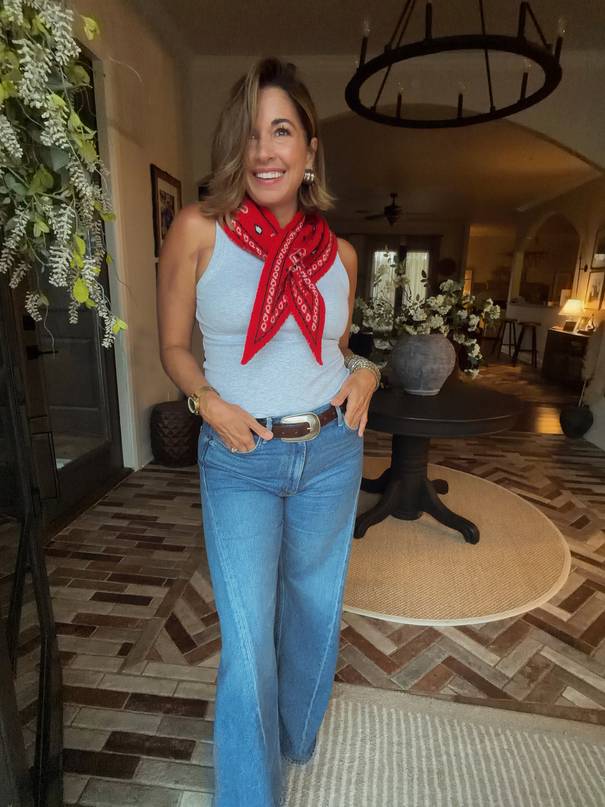 The Muse Keyhole Scarf