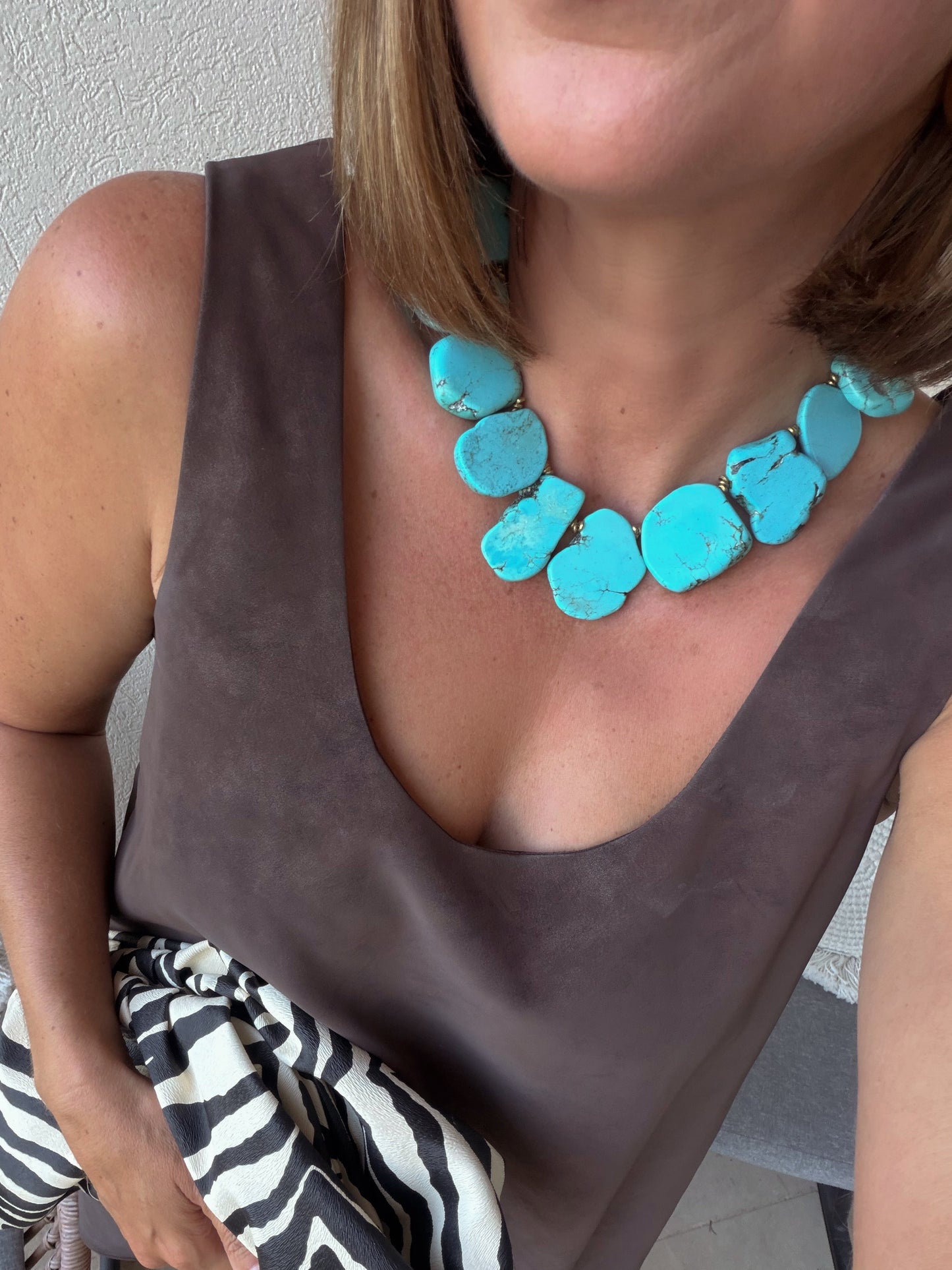 Turquoise Statement Necklace