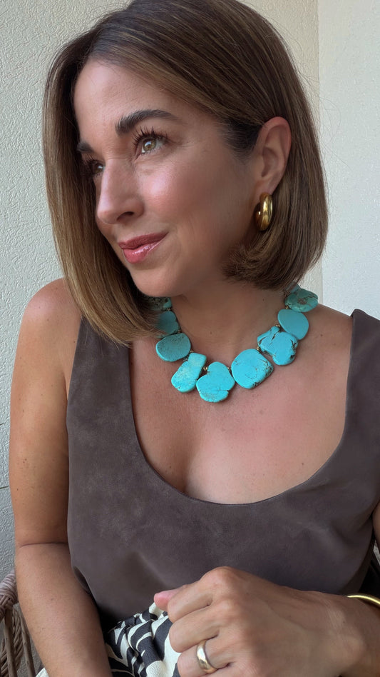 Turquoise Statement Necklace