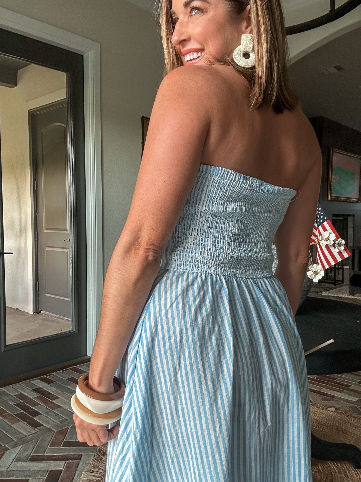 Button Down Maxi Dress