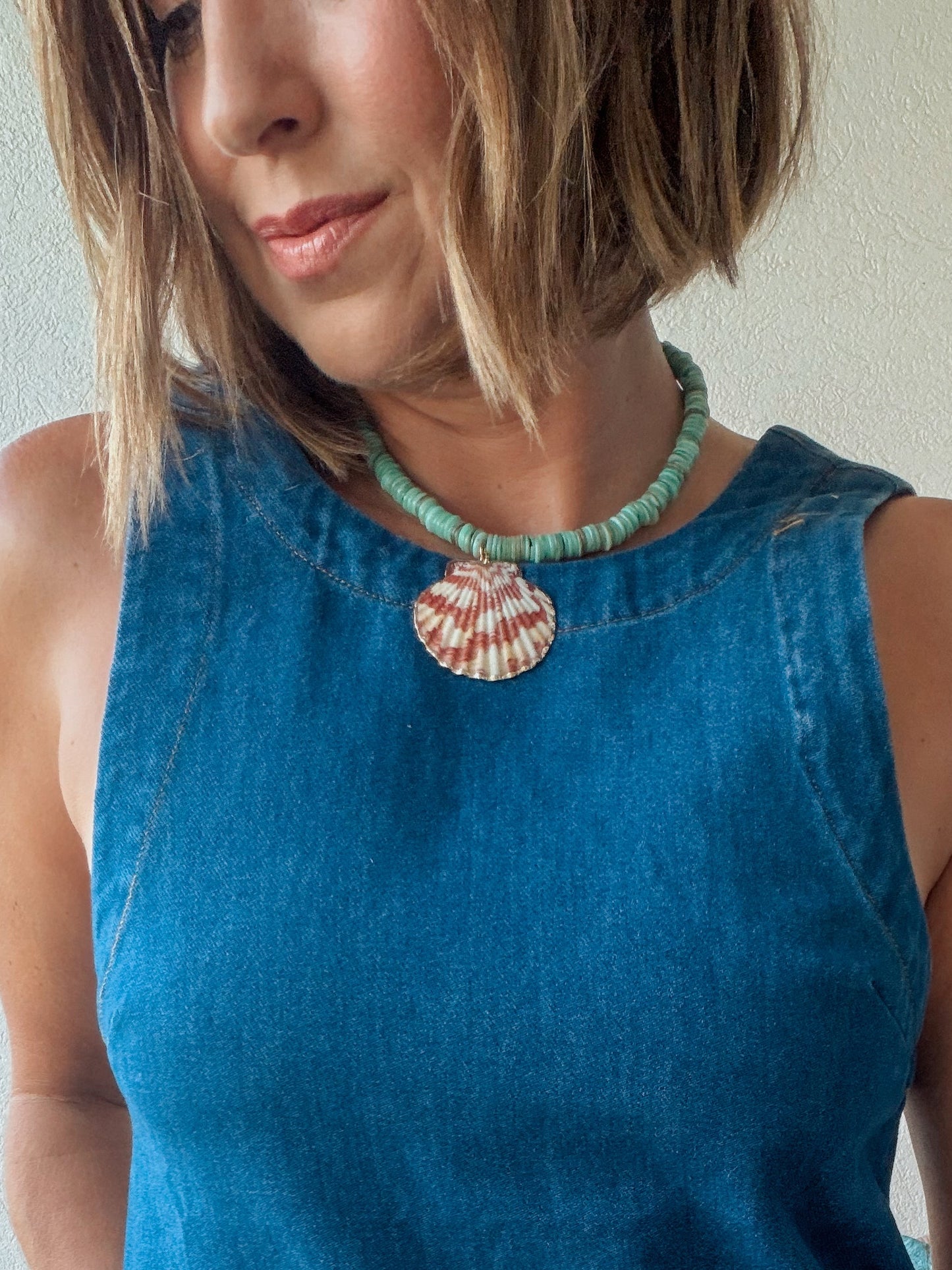 “Shell Yeah” Beaded Necklace