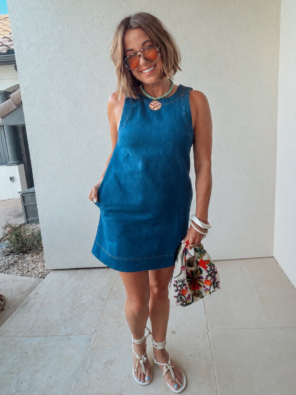 Blue Jean Baby Minidress
