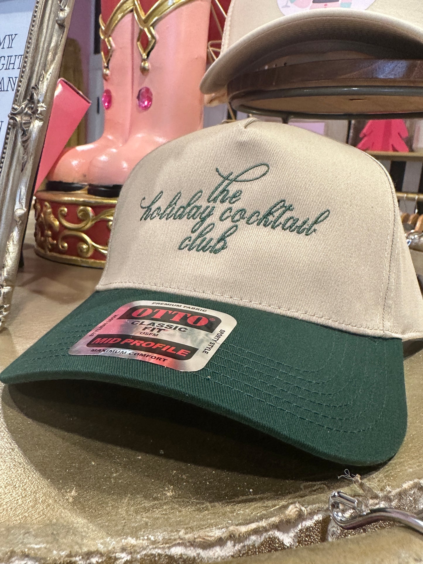 Holiday Cocktail Club Vintage Hat
