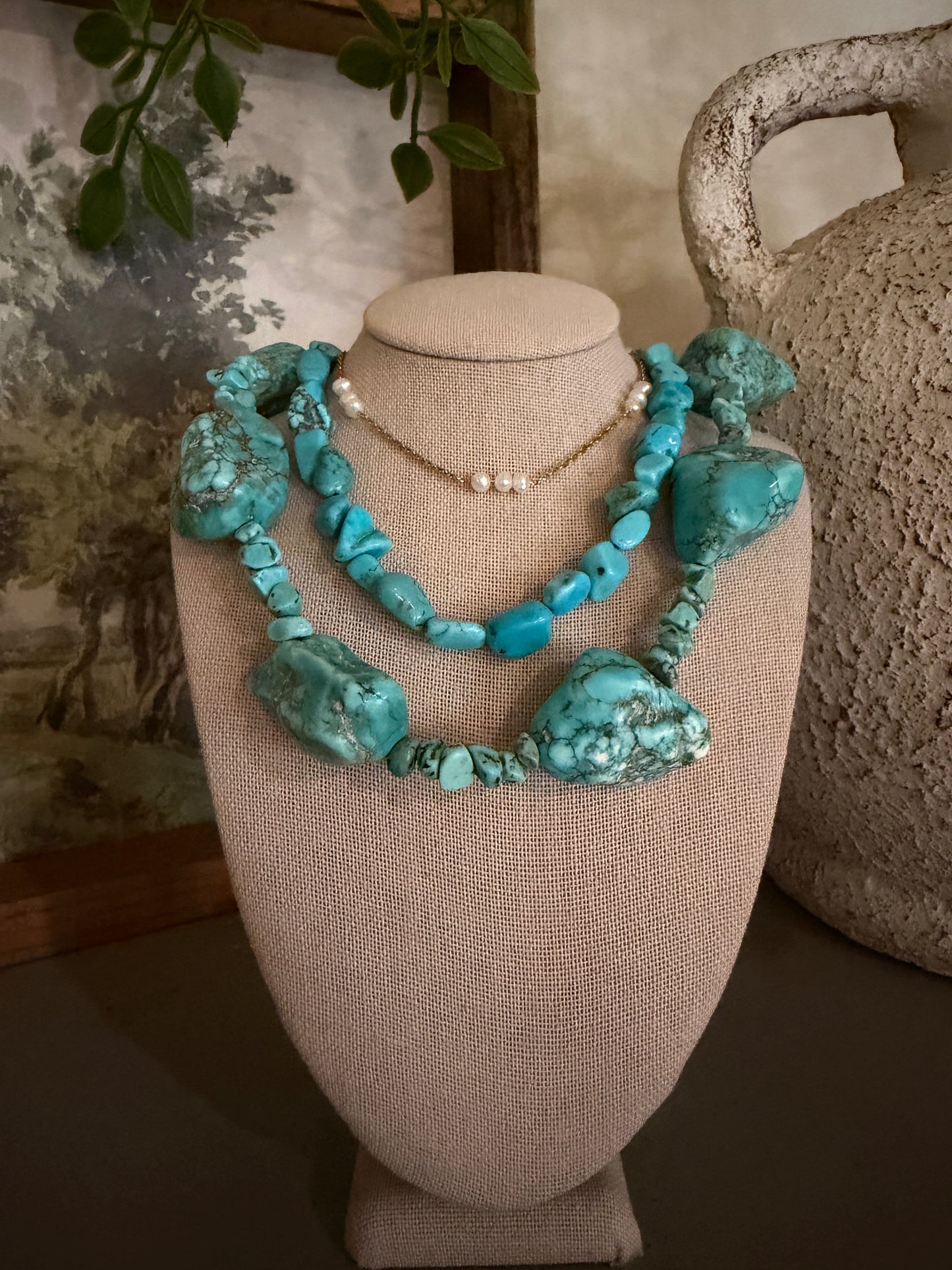 Chunky Turquoise Necklace