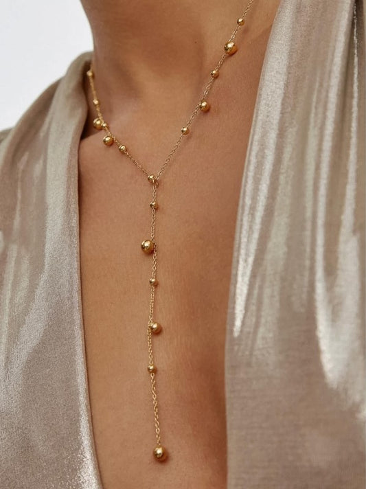 Dainty Lariat Necklace