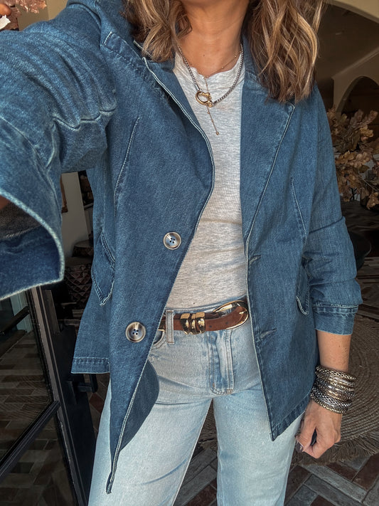Denim Blazer