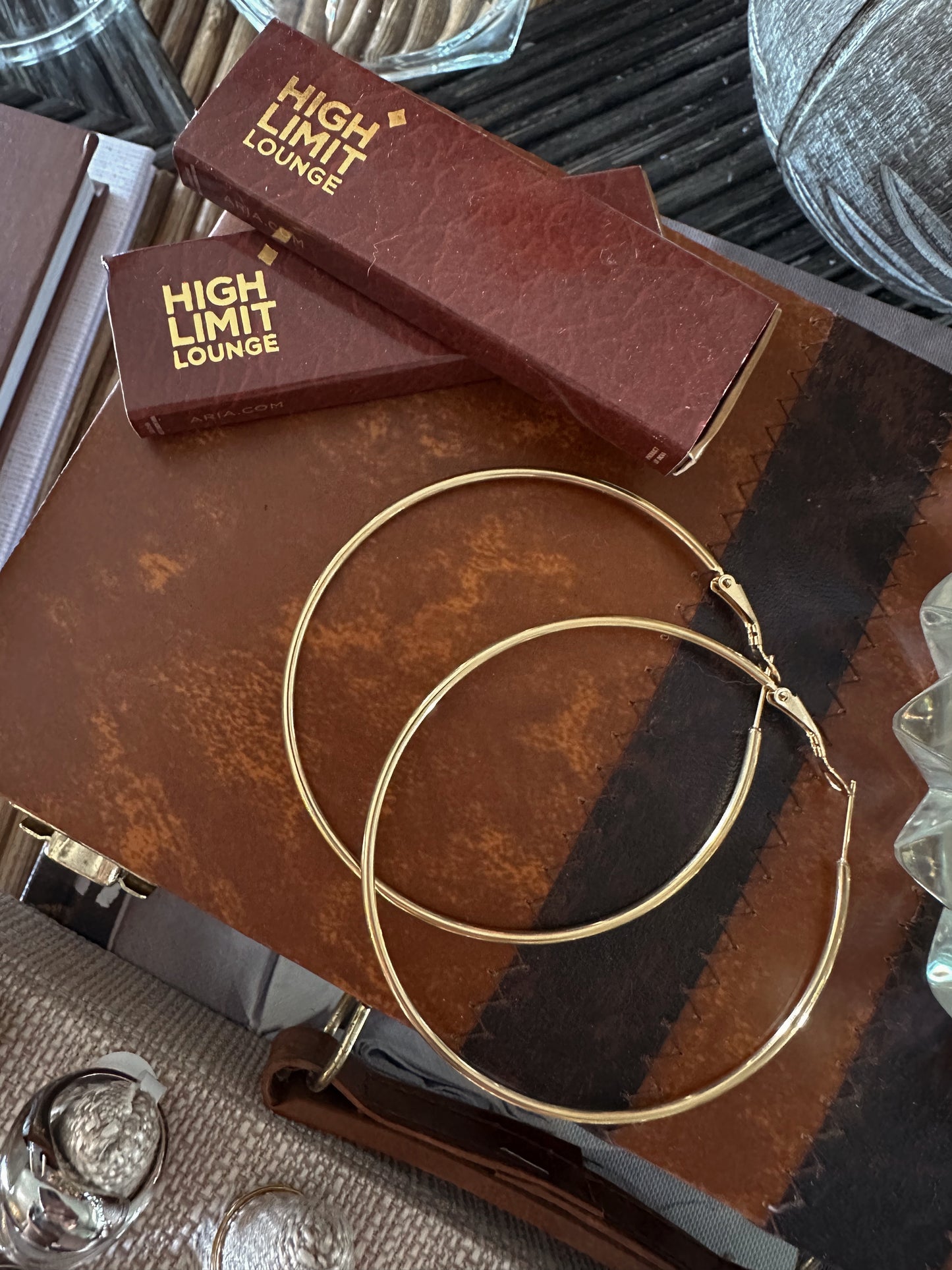 XL Gold Hoops