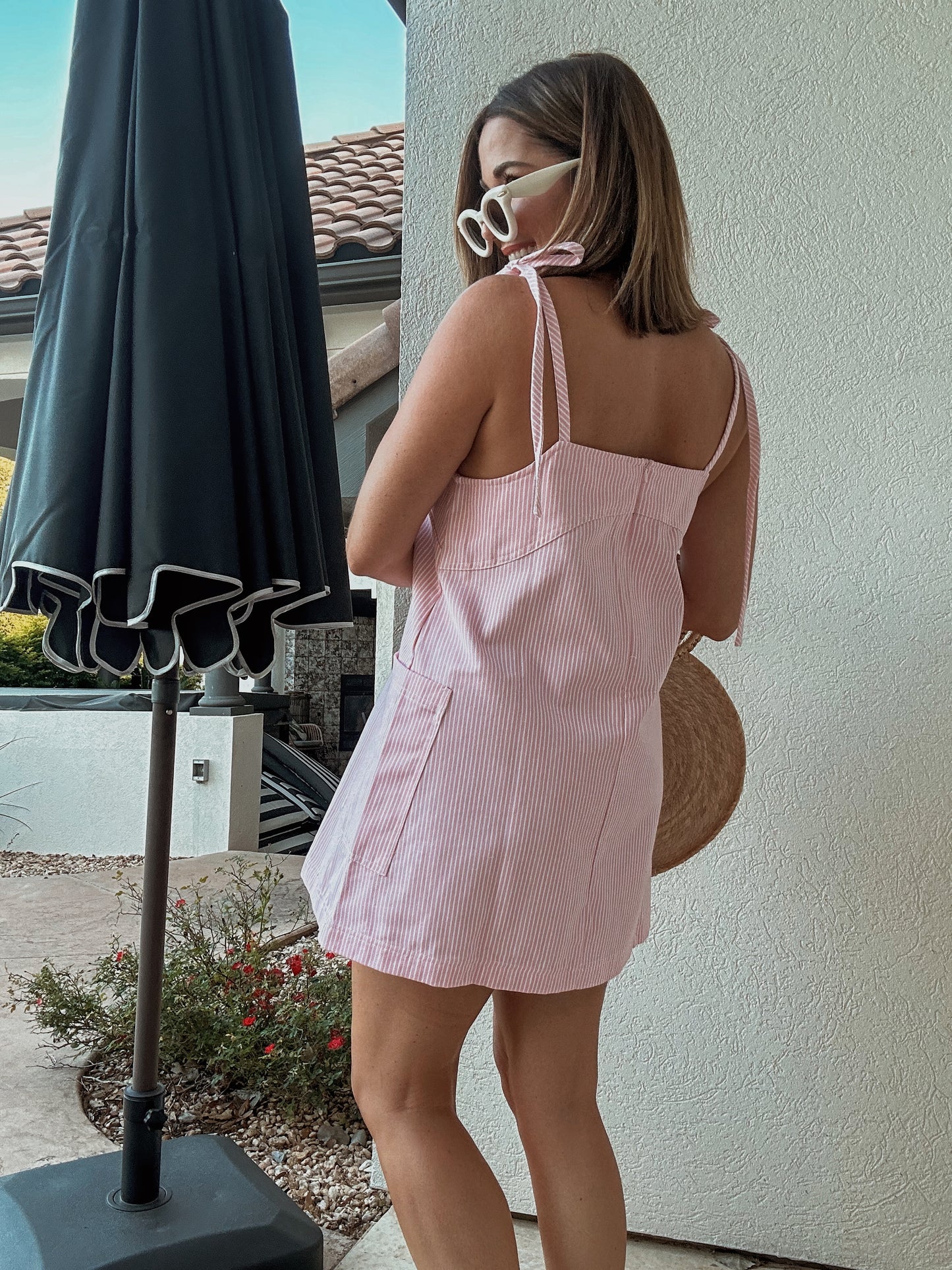Pretty Little Pin Stripe Dress