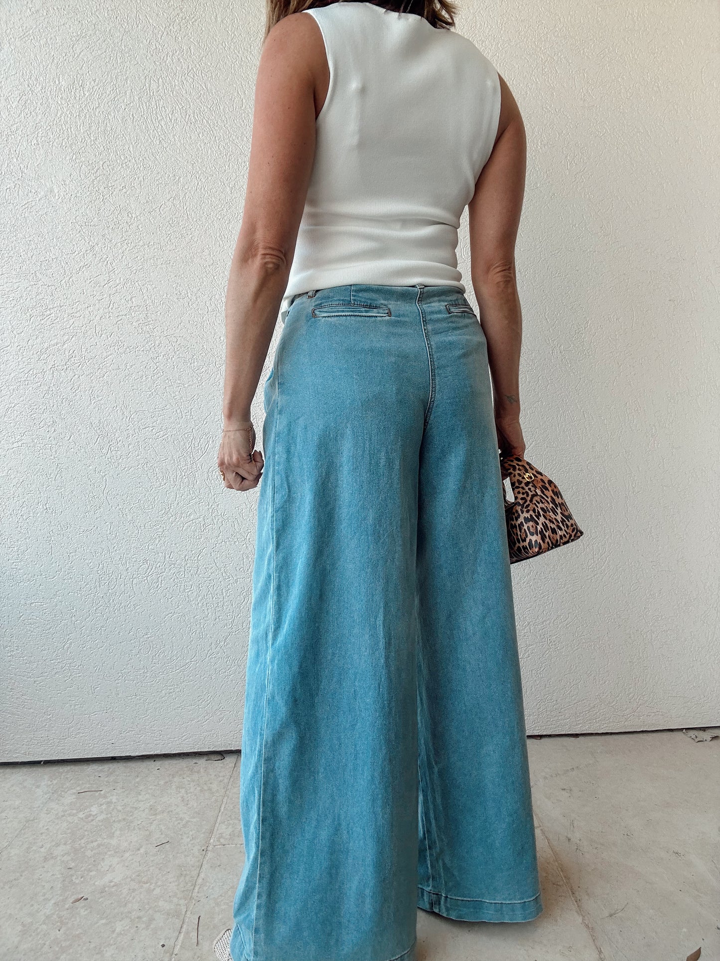 Cool Girl Wide Leg Trousers