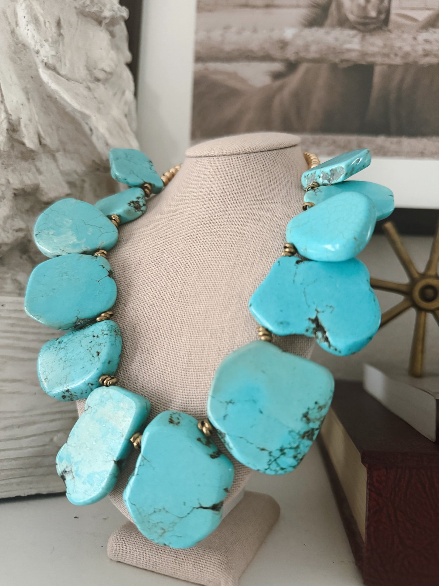 Turquoise Statement Necklace