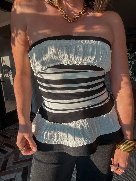 Valentina Sculpted Bandage Top