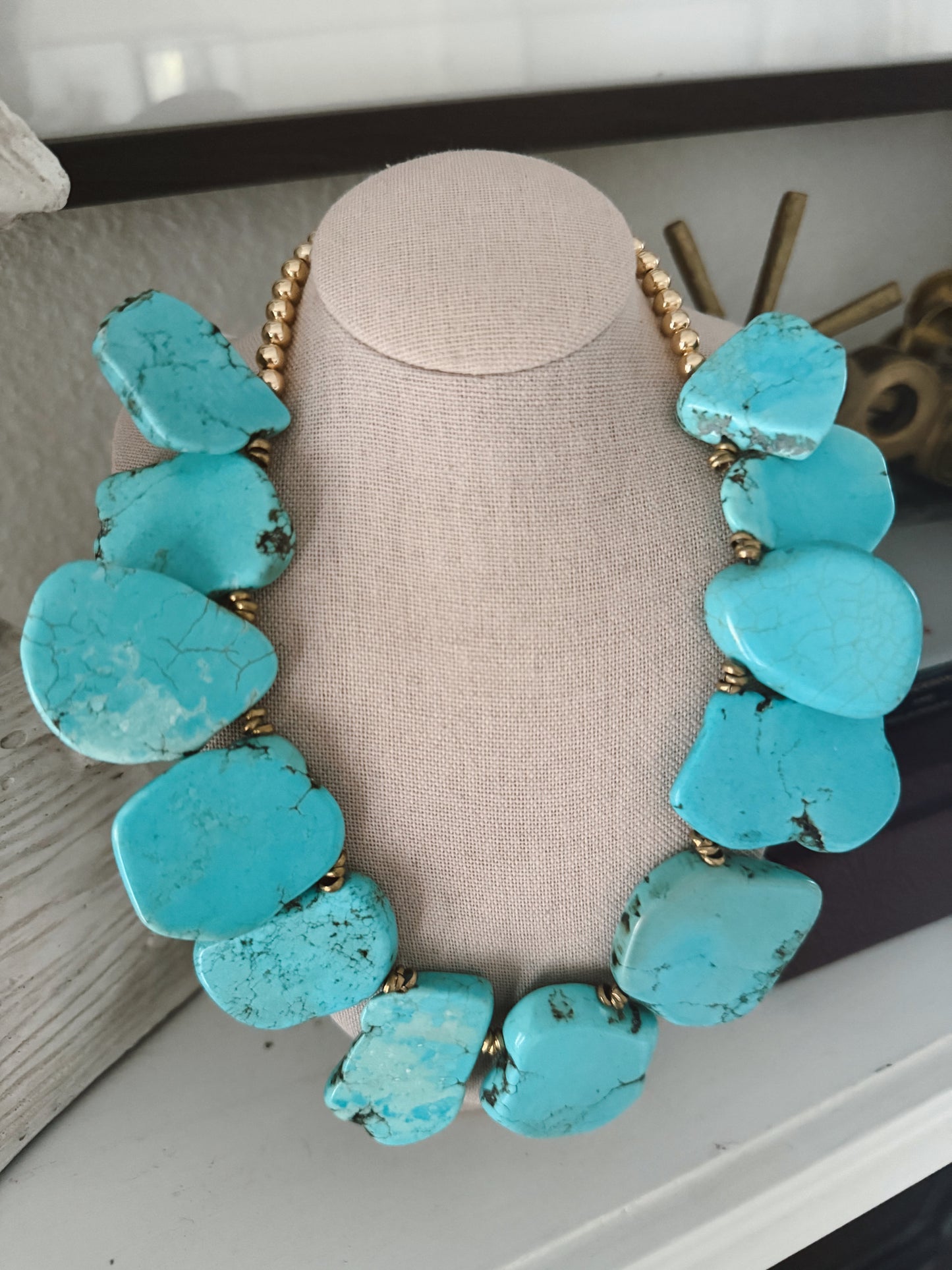 Turquoise Statement Necklace
