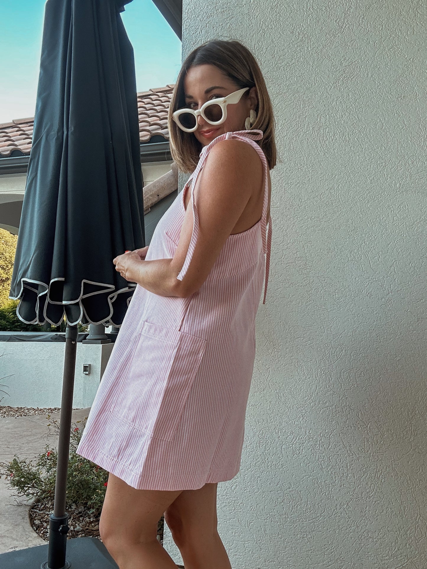 Pretty Little Pin Stripe Dress