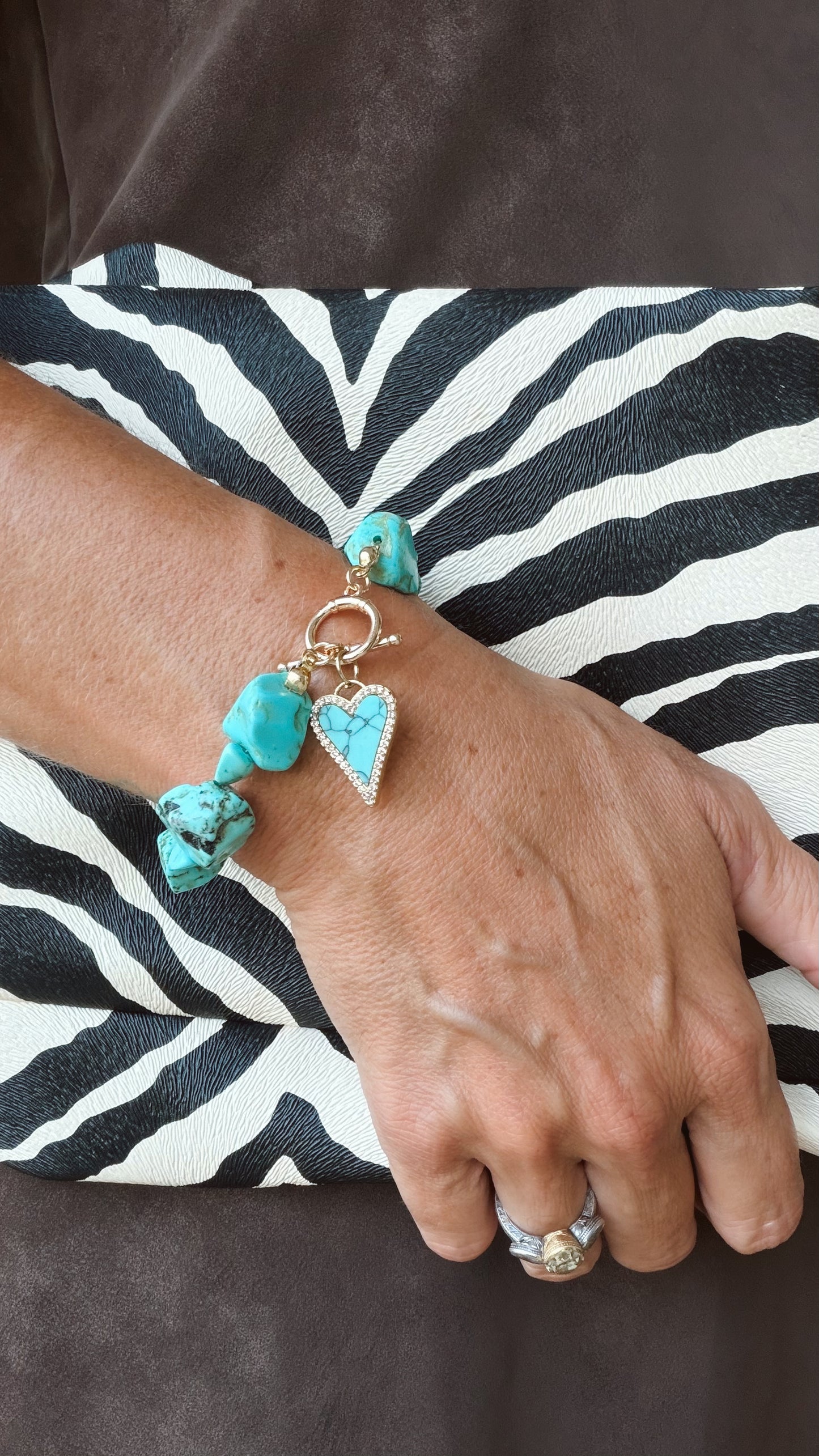 Chunky Charmed Bracelet
