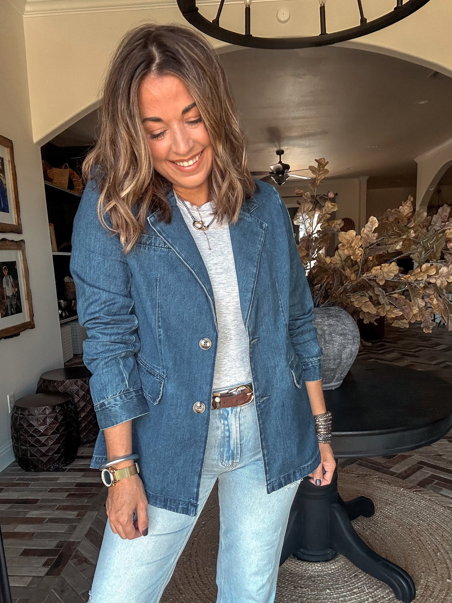 Denim Blazer