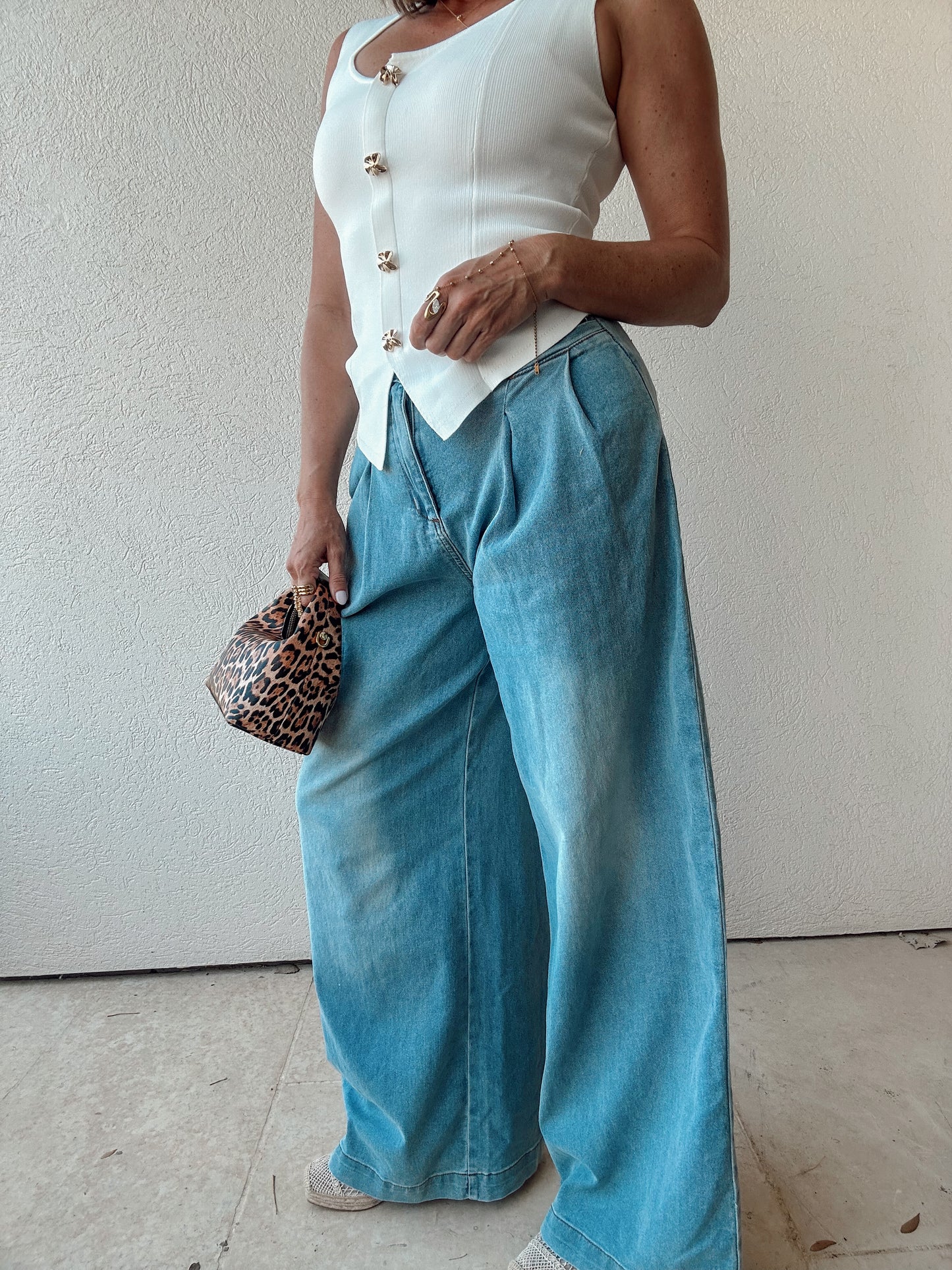 Cool Girl Wide Leg Trousers