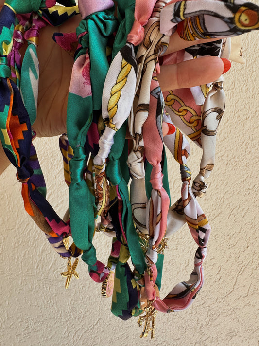 Scarf Charm Necklace