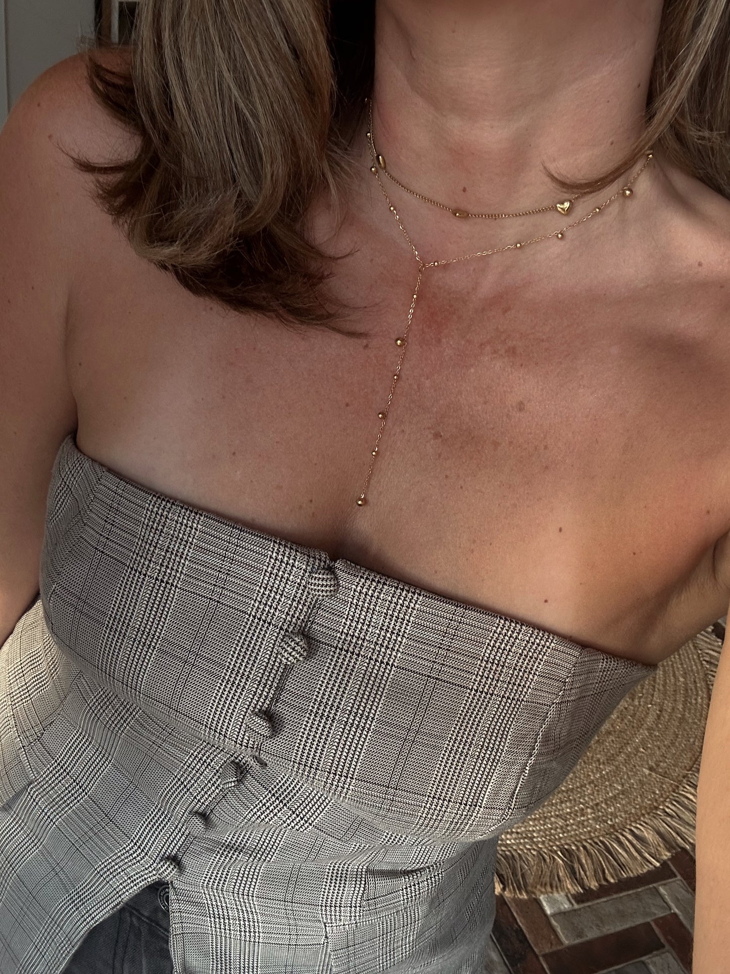 Dainty Lariat Necklace