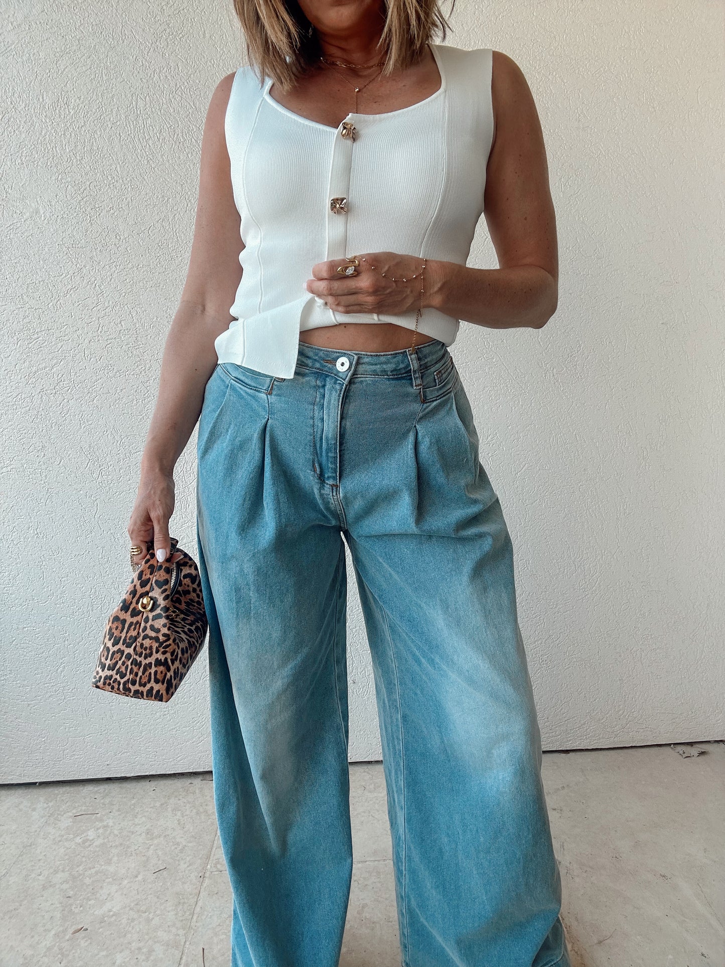 Cool Girl Wide Leg Trousers