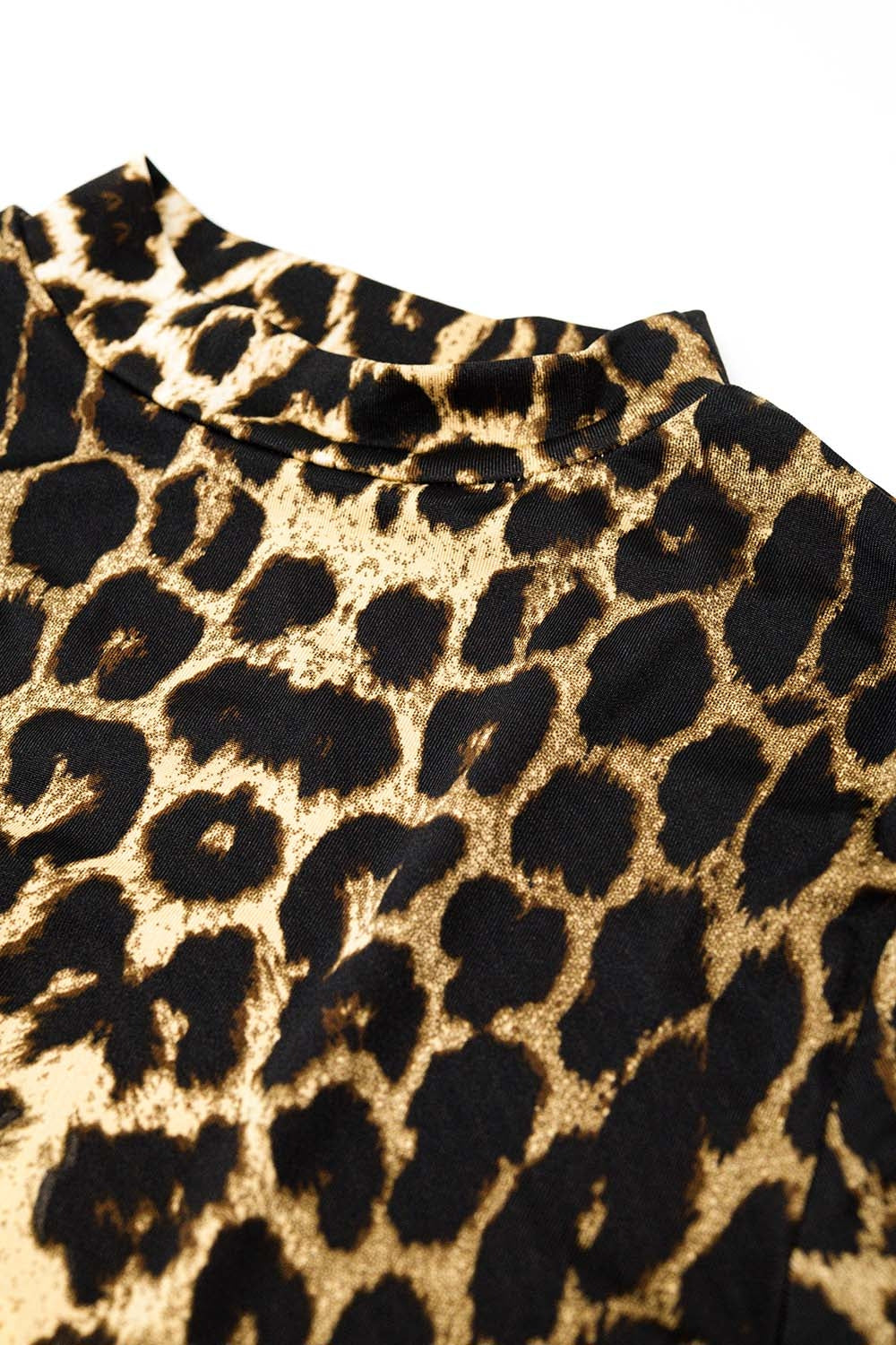 Leopard Spandex Body Suit