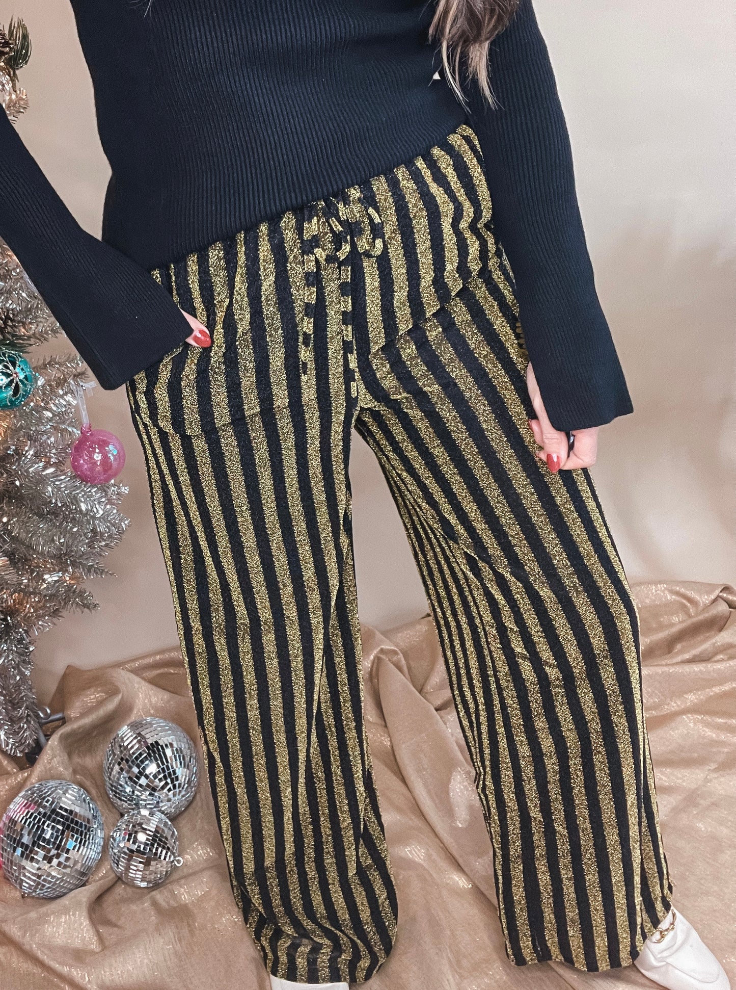 So Chic Drawstring Pants