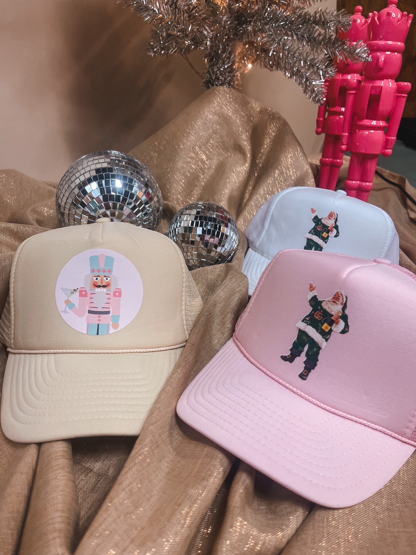 Boujee Santa Trucker Hat