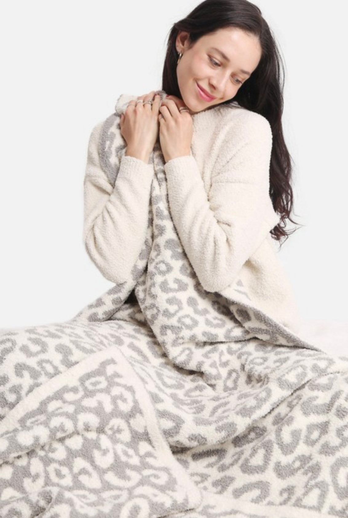 Oh So Cozy Leopard Blanket