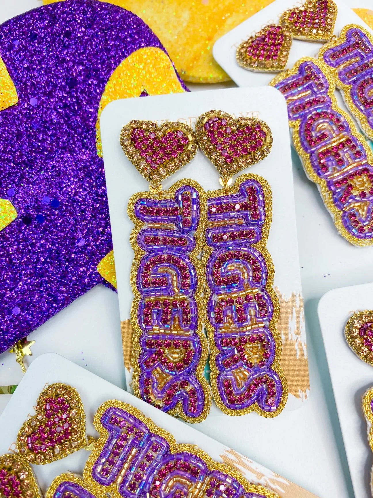 Game Day Statement Earrings