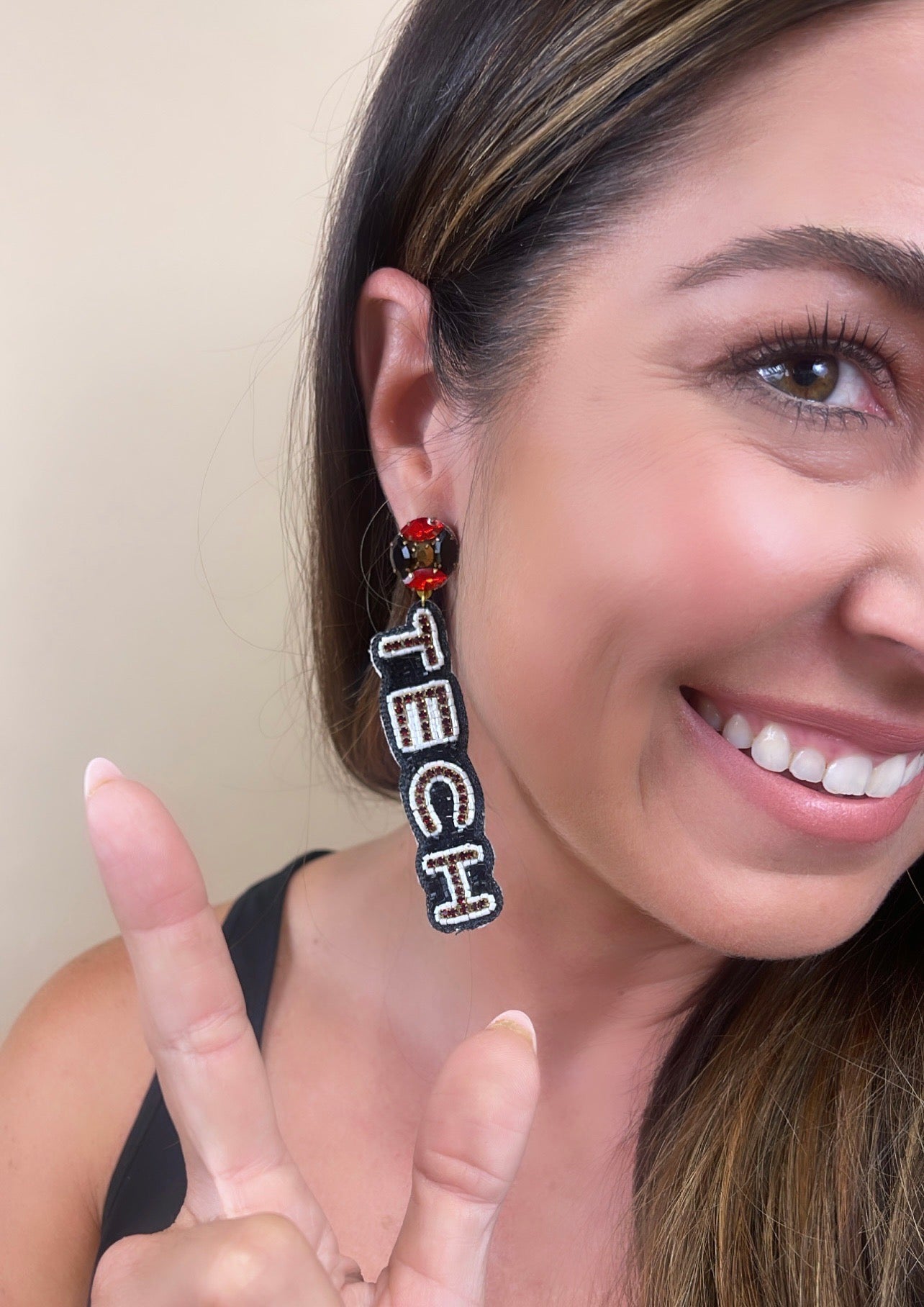 Game Day Statement Earrings